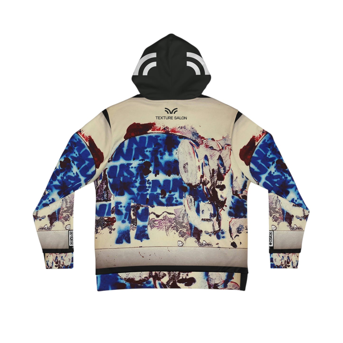 Texture Ink Elephant Hoodie